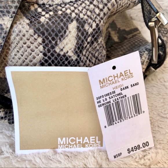 ♥️ MICHAEL KORS Limited Edition Snakeskin handbag - Picture 10 of 16